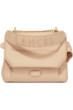 LANCEL Small Ninon de leather flap bag