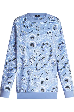 Etro Bandana-print cotton sweatshirt
