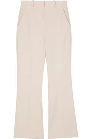 Circolo Pressed-crease wide-leg trousers