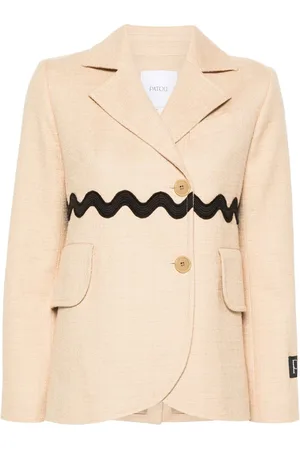 Patou Wave tweed blazer
