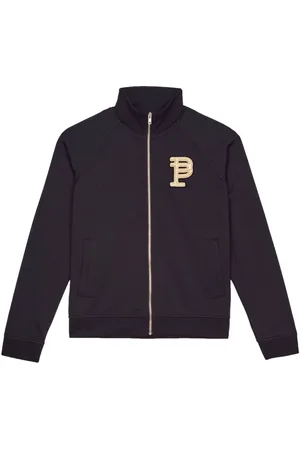 Purple Brand P414 logo-appliqué track jacket