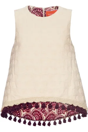 La DoubleJ La Scala jacquard cotton blouse