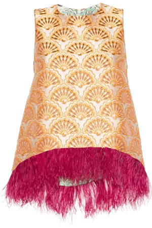 La DoubleJ La Scala jacquard blouse