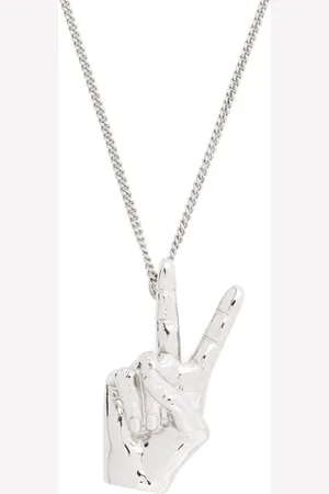 Y / PROJECT Mini Peace-pendant necklace