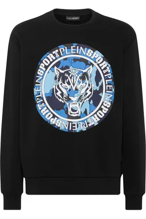 Philipp Plein Tiger-print camouflage sweatshirt