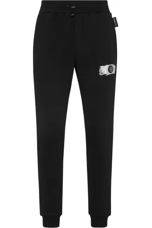 Philipp Plein Logo-plaque jersey track pants