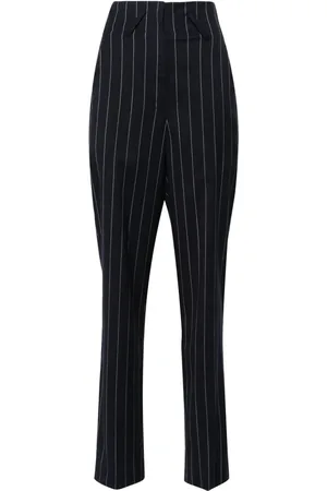 IRO Horacia pinstriped tapered-leg trousers