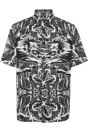 Philipp Plein Graphic-print cotton shirt