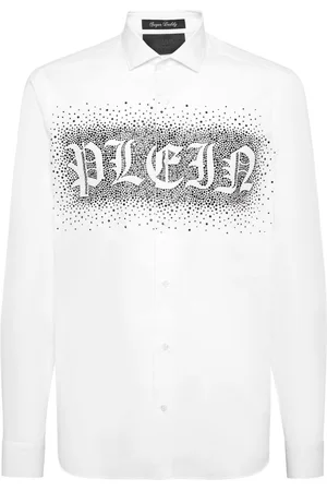 Philipp Plein Logo-print long-sleeve shirt