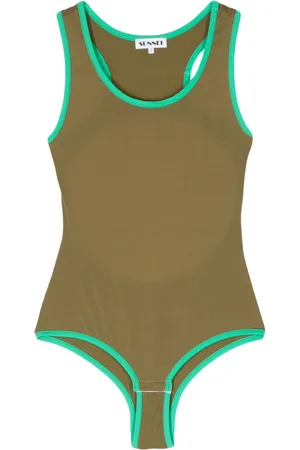 SUNNEI Cut-out-detail jersey bodysuit