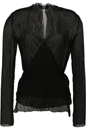 Fabiana Filippi Semi-sheer pliss?? blouse