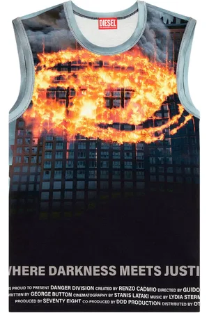 Diesel Biscoup cotton tank top