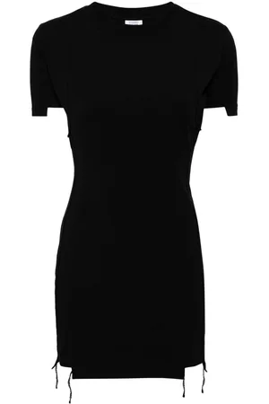 Vetements Cut-out short-sleeve minidress