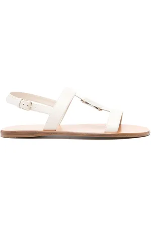 Salvatore Ferragamo Capri leathers sandals