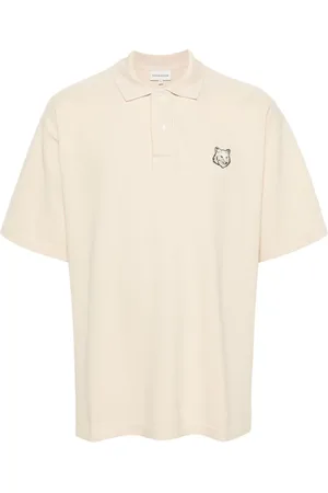 Maison Kitsuné Fox-motif cotton polo shirt