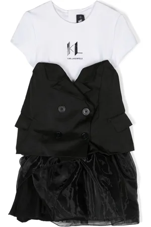 Karl Lagerfeld Layered corset-style dress