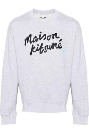 Maison Kitsuné Logo-print cotton sweatshirt