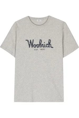 Woolrich Embroidered-logo cotton T-shirt