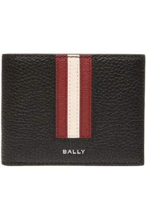 Bally Logo-stamp leather wallet