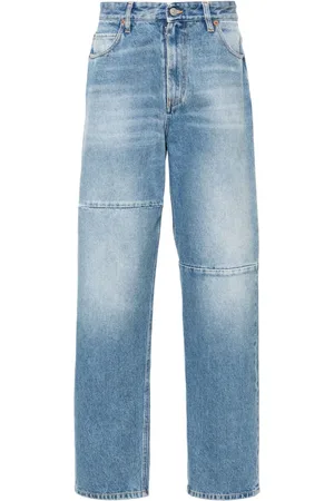 Maison Margiela Panelled tapered-leg jeans