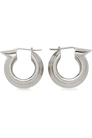 Salvatore Ferragamo Gancini hoop earrings