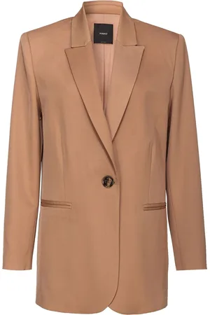 Pinko Peak lapels single-breasted blazer