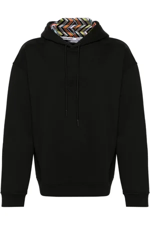 Missoni Logo-embroidered cotton hoodie