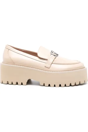 Liu Jo Forty 01 leather loafers