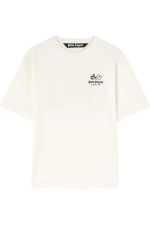 Palm Angels Racing graphic-print cotton T-shirt