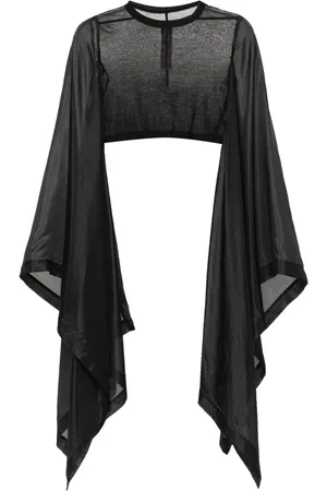 Rick Owens Flag cropped top