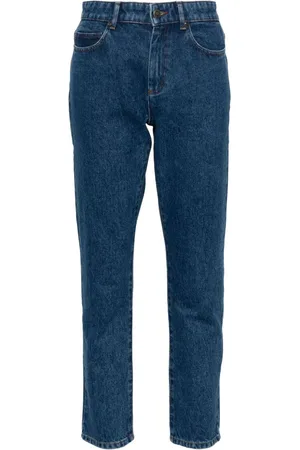 Soeur Mid-rise tapered-leg jeans