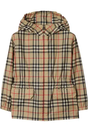 Burberry Vintage Check hooded jacket