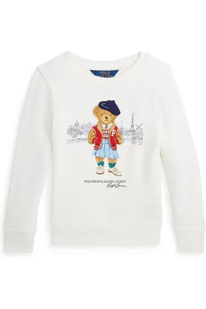 Ralph Lauren Polo Bear-print fleece sweatshirt