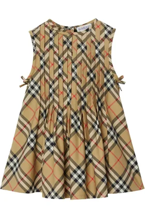 Burberry Vintage Check pleated dress