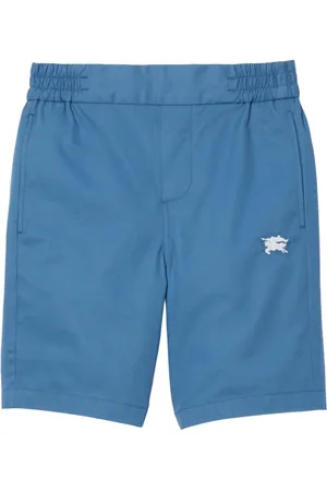Burberry EDK embroidered cotton shorts