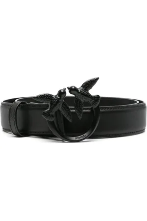 Pinko Love Berry leather belt