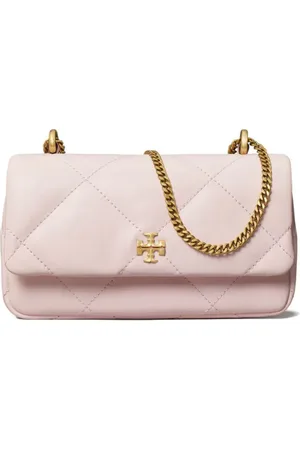 Tory Burch Mini Kira diamond-quilted flap bag