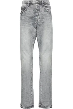 Purple Brand P018 zip-embellished wide-leg Jeans - Farfetch