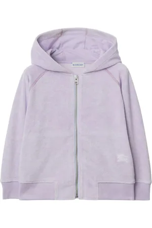 Burberry Zip-up terry-cloth hoodie