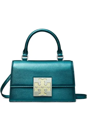 Tory Burch Mini Bon Bon metallic tote bag