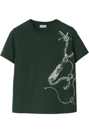 Burberry Graphic-print cotton T-shirt