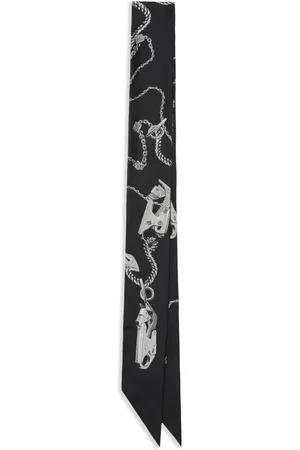 Burberry Graphic-print silk scarf