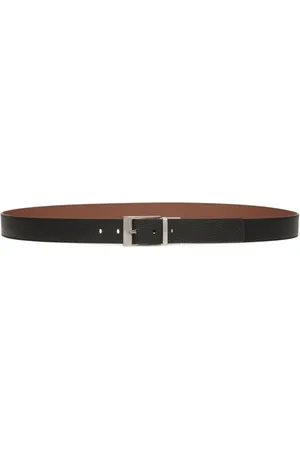 Bally Leather buckle belt