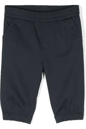 Moncler Logo-appliqu?? tapered trousers