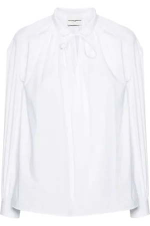 Claudie Pierlot long-sleeve Pleated Shirt - Farfetch
