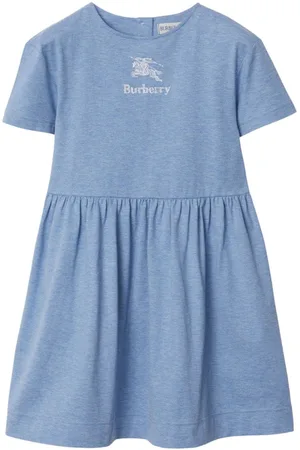 Burberry Equestrian Knight-print cotton dress