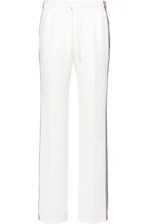 Zadig & Voltaire Pomy stripe-detail crepe trousers