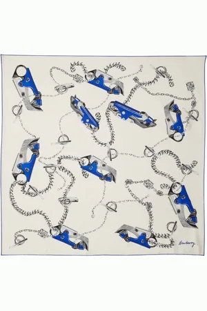 Burberry Knight hardware-print scarf
