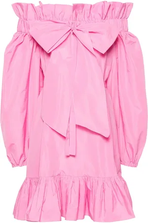 Patou Volume ruffled minidress