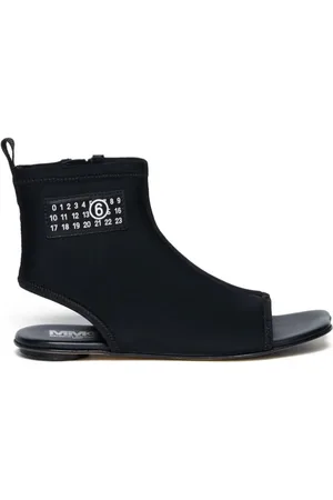 Maison Margiela Open-toe midi boots